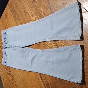 LEVI'S 726 Jeans Womens 16 Blue Pants Preowned Flare Used Light Wash